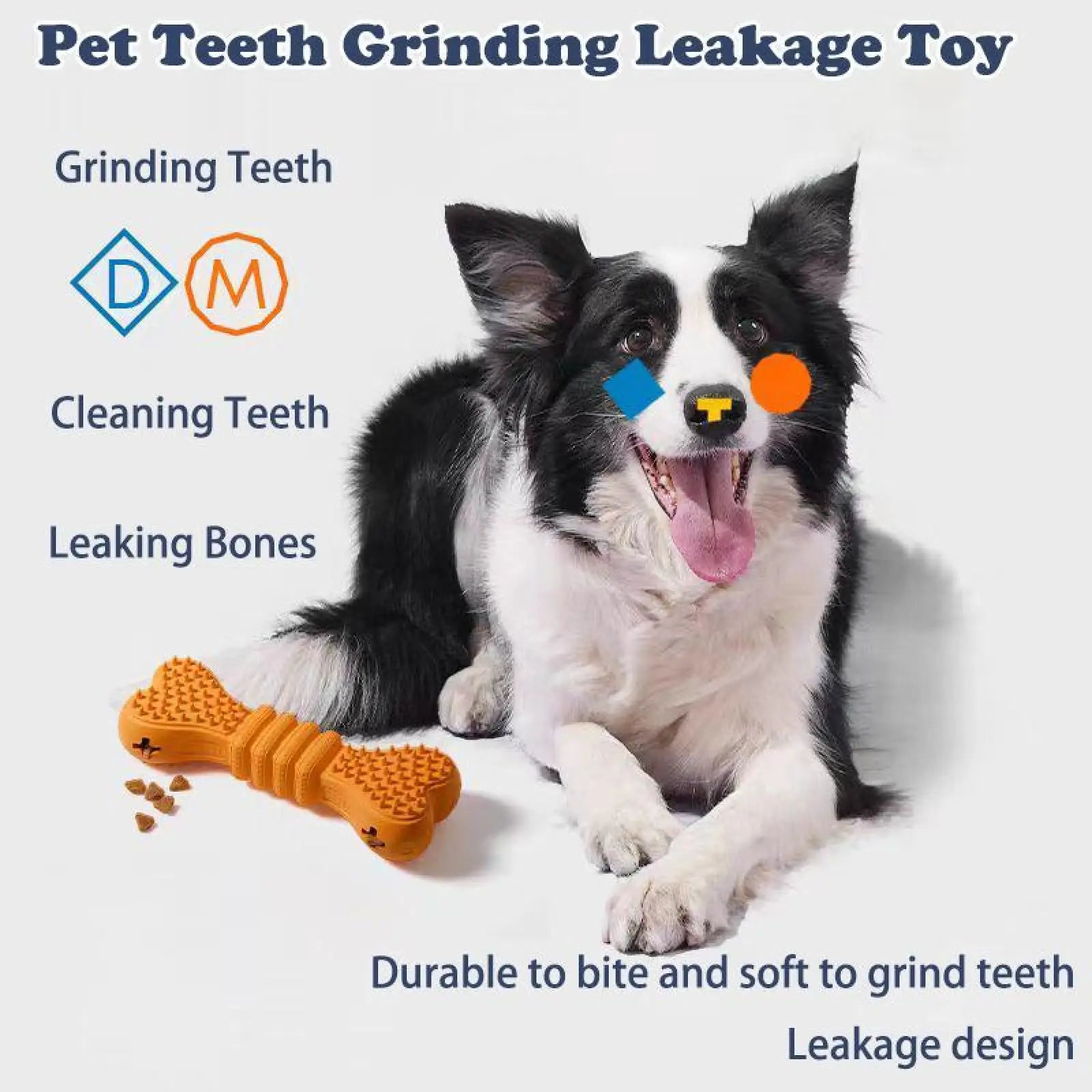 Dog Toothbrush Chew Toys 2 Pack Dental Cleaning Stick