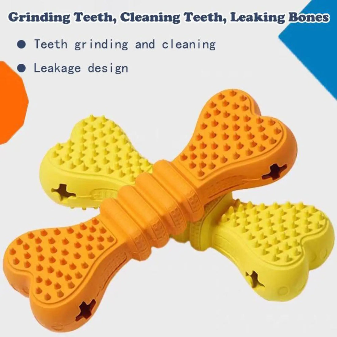 Dog Toothbrush Chew Toys 2 Pack Dental Cleaning Stick