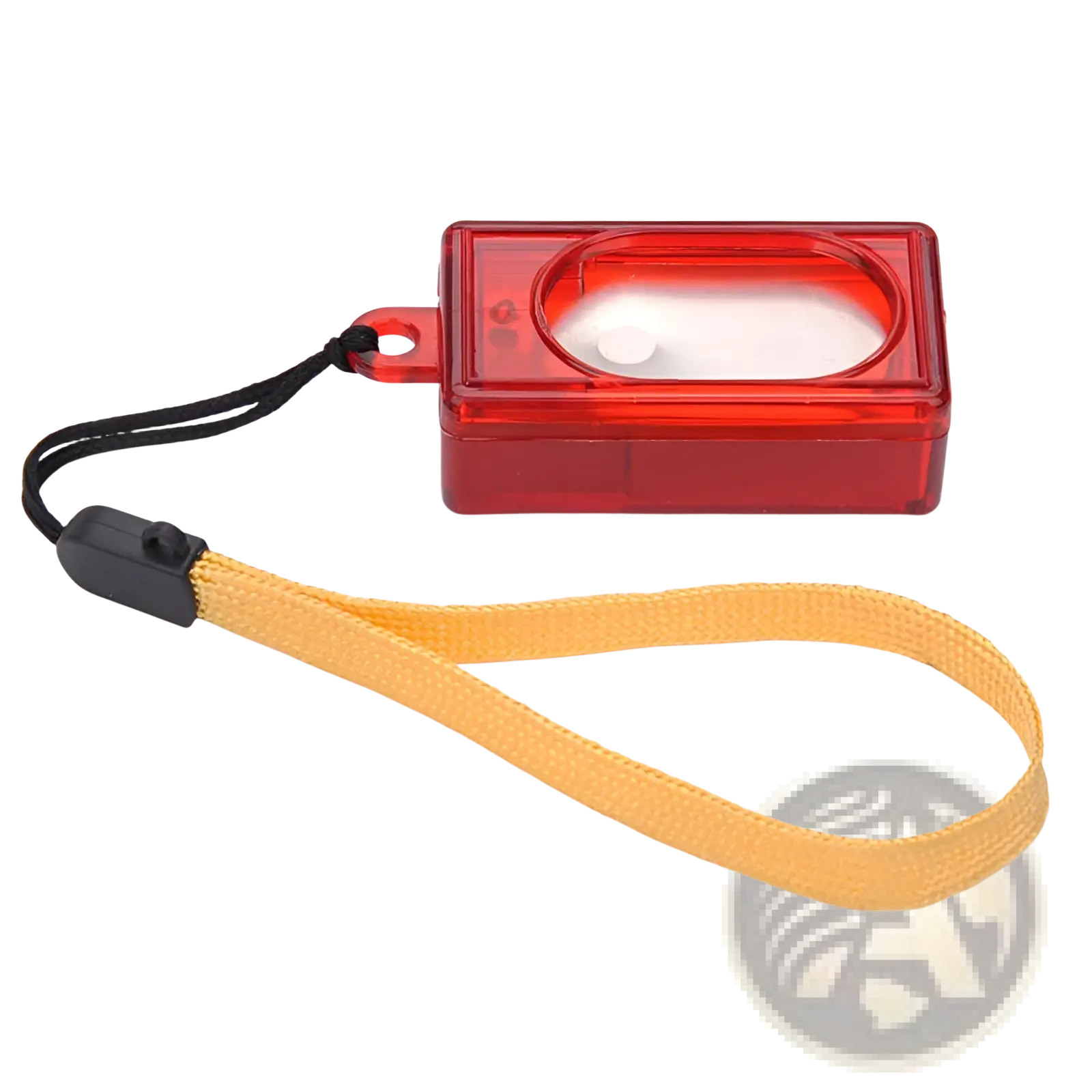 Dog Training Clicker Square Pet Trainer Red Tool