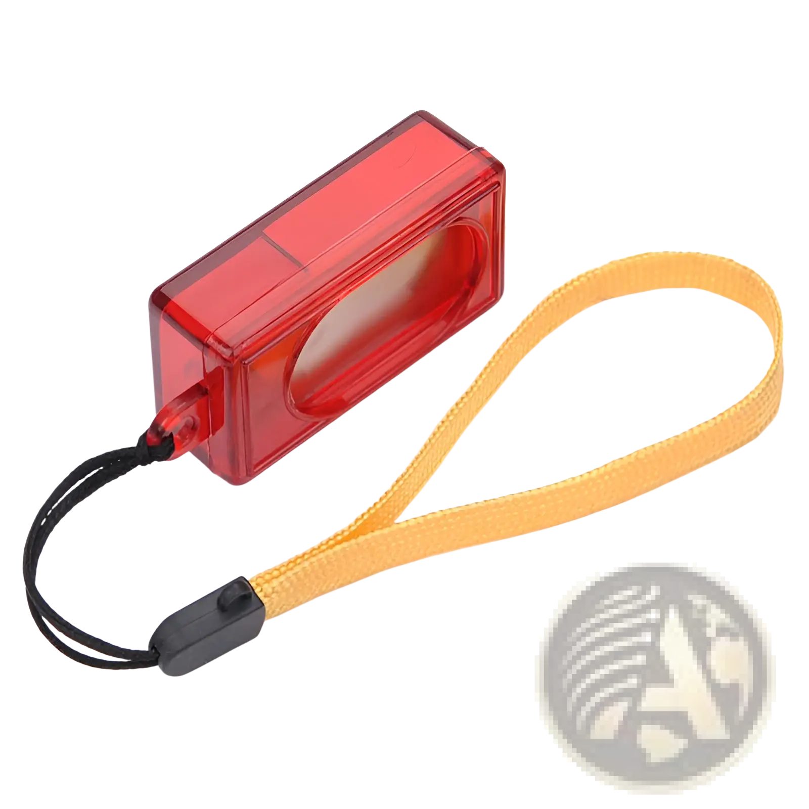 Dog Training Clicker Square Pet Trainer Red Tool