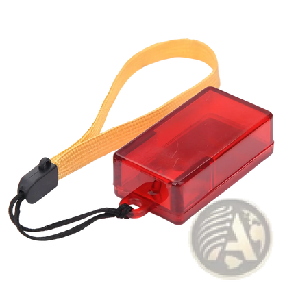 Dog Training Clicker Square Pet Trainer Red Tool