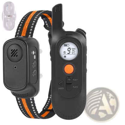 Dog Training Collar 984ft Waterproof with Voice Record