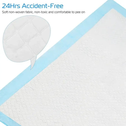Dog Training Pads 50 Count 24x18 Inch Leak Proof Mats