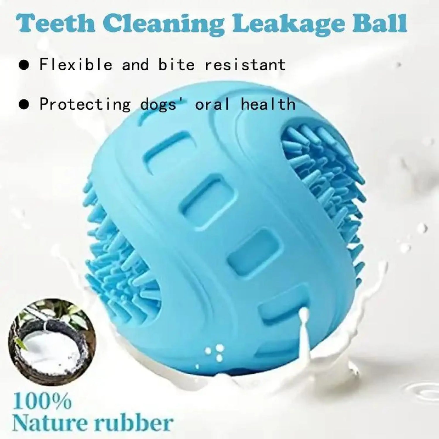 Dog Treat Ball Interactive Slow Feeder Toy