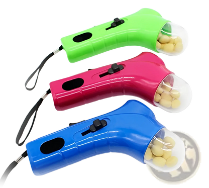Dog Treat Launcher Handheld Pet Snack Feeder Toy