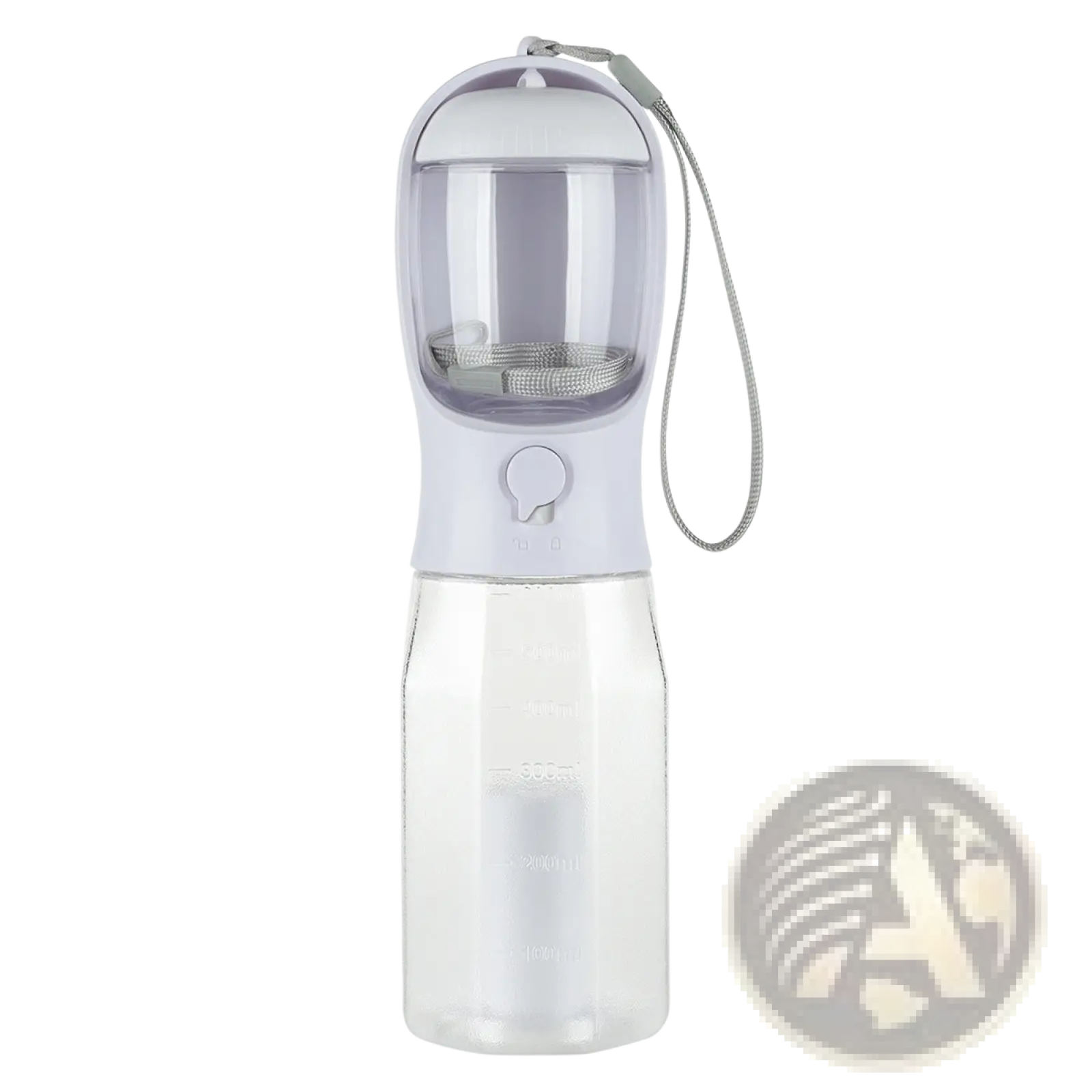 Dog Water Bottle 3 in 1 Portable Feeder with Poop Bag