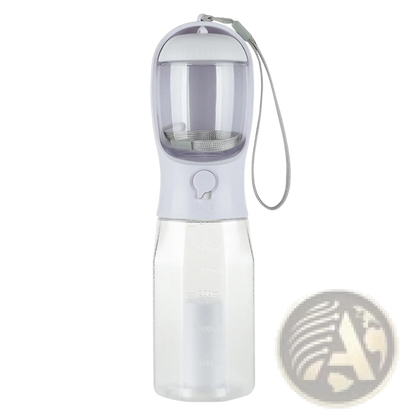 Dog Water Bottle 3 in 1 Portable Feeder with Poop Bag