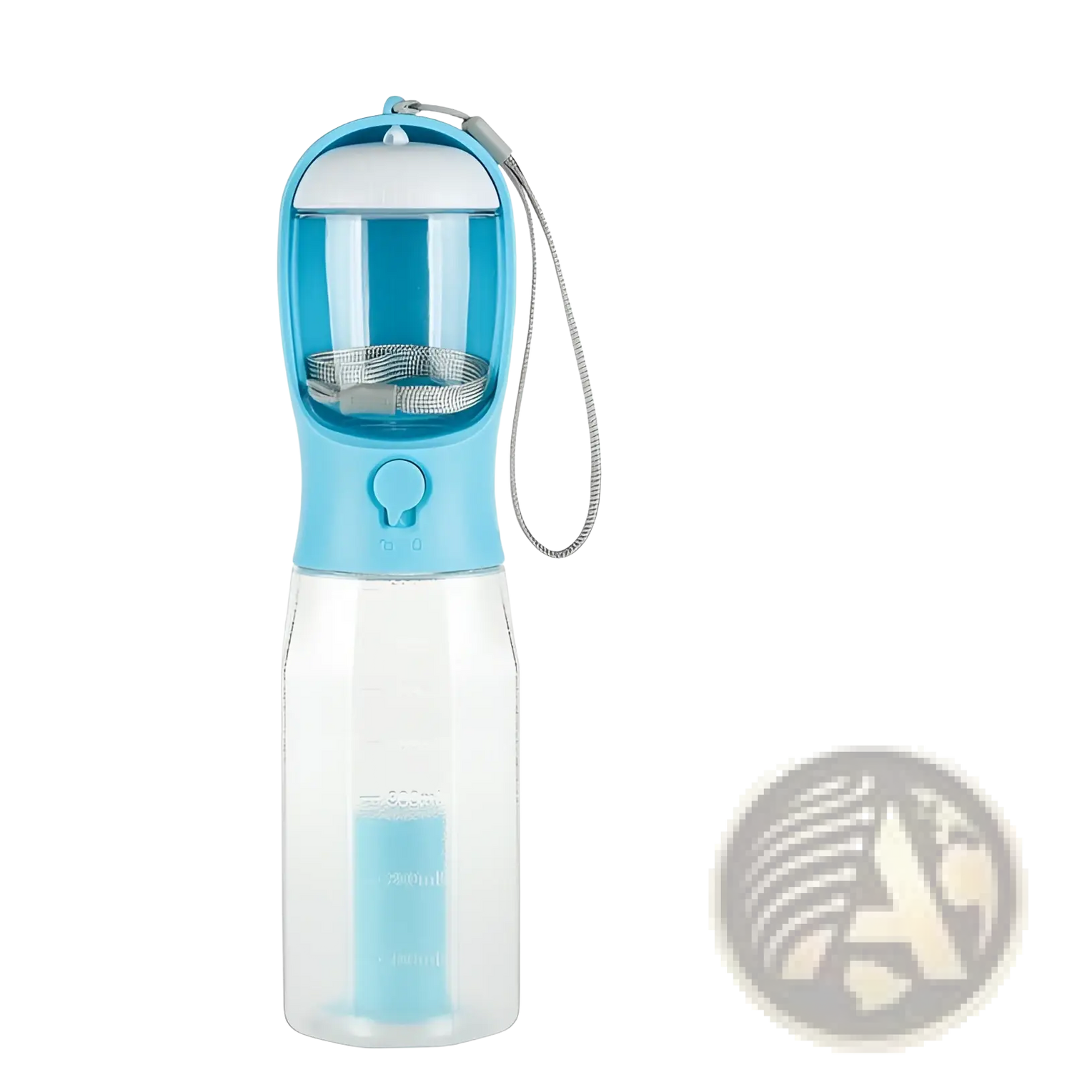 Dog Water Bottle 3 in 1 Portable Feeder with Poop Bag