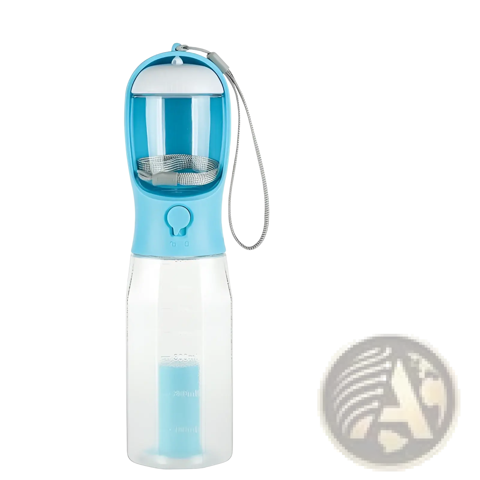 Dog Water Bottle 3 in 1 Portable Feeder with Poop Bag