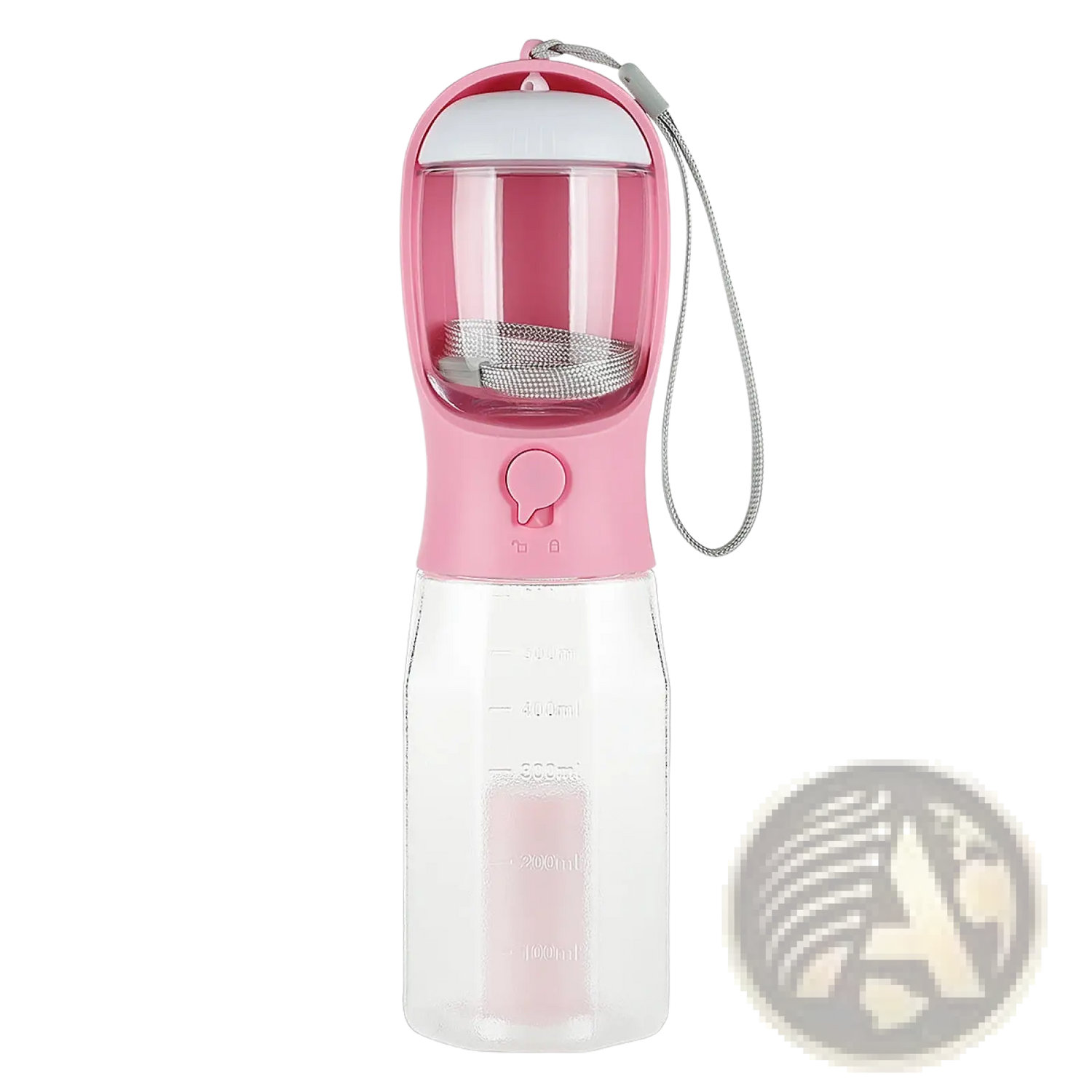 Dog Water Bottle 3 in 1 Portable Feeder with Poop Bag