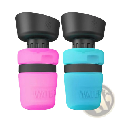 Dog Water Bottle Foldable Travel Dispenser Bowl