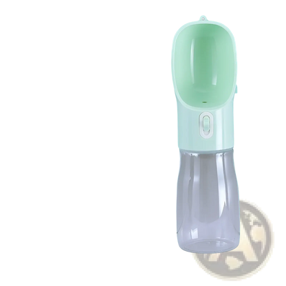 Dog Water Bottle Portable Travel Feeder Bowl 458ml
