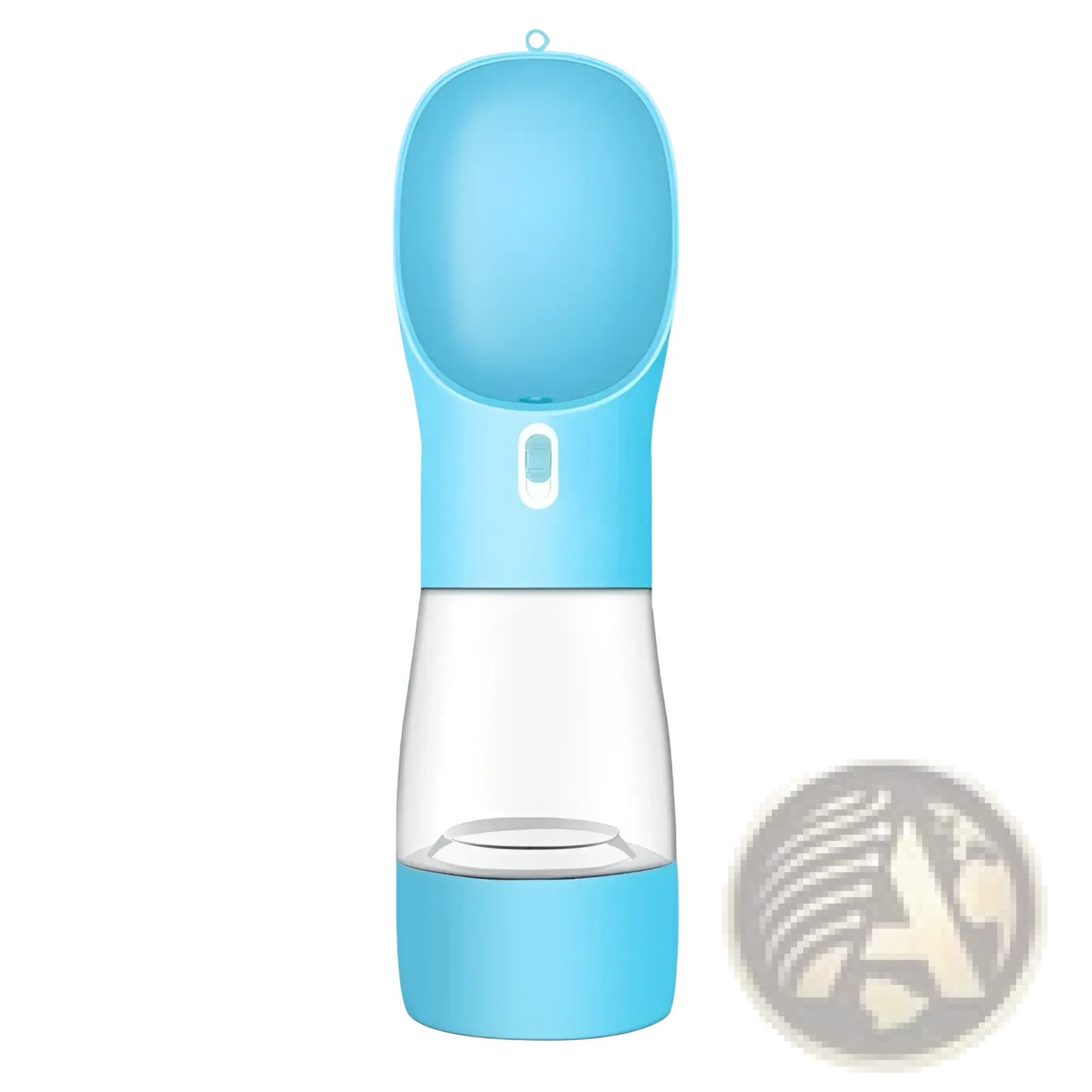 Dog Water Bottle Portable Travel Feeder Bowl 458ml