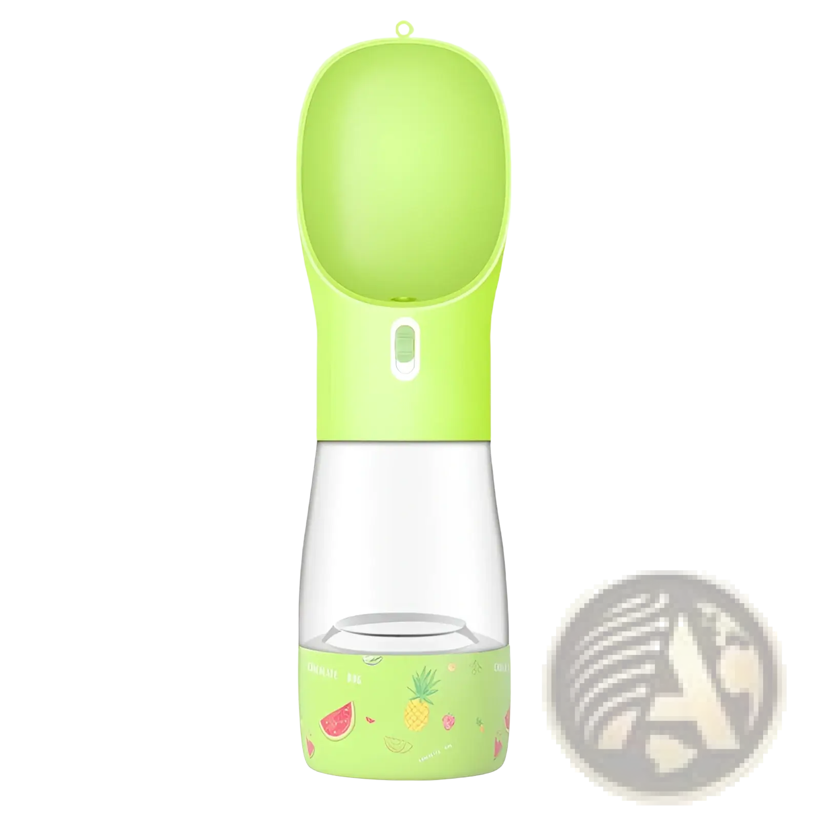Dog Water Bottle Portable Travel Feeder Bowl 458ml
