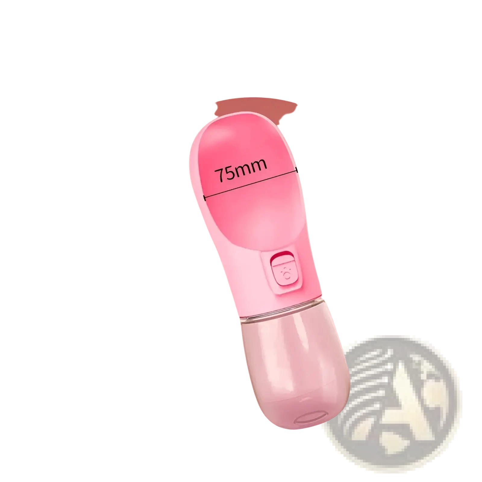 Dog Water Bottle Portable Travel Feeder Bowl 458ml