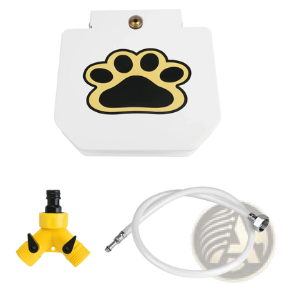 Dog Water Fountain Step on Outdoor Pet Sprinkler Valve