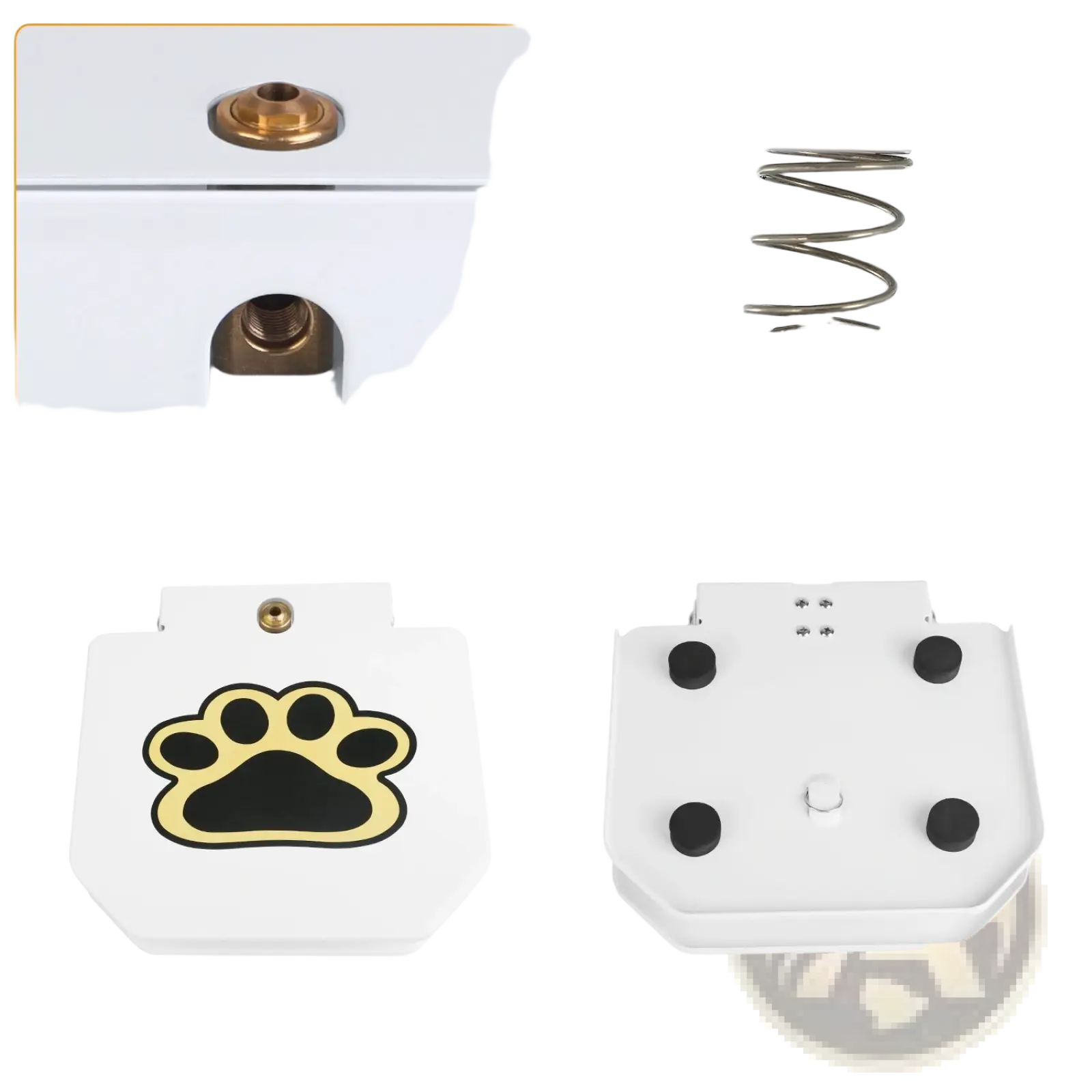 Dog Water Fountain Step on Outdoor Pet Sprinkler Valve