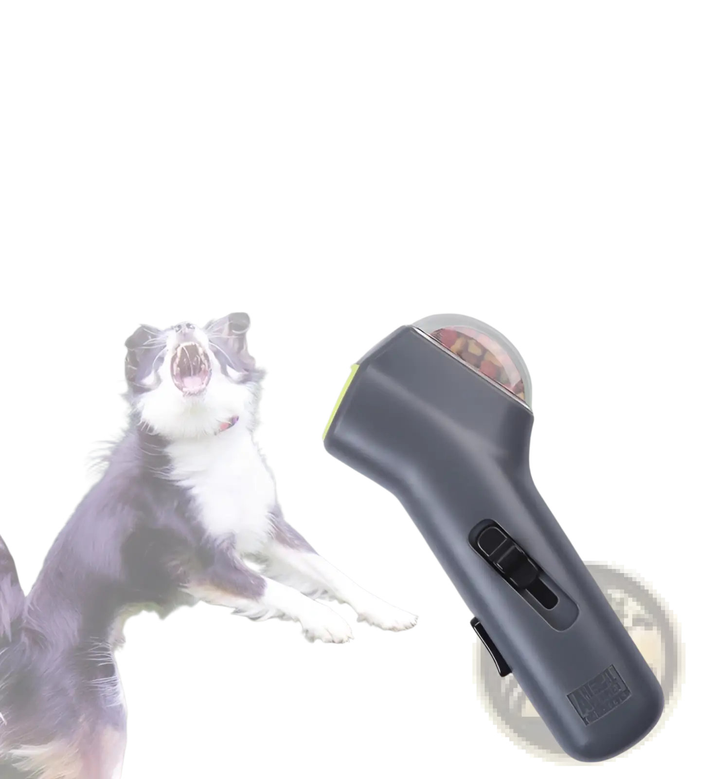 Doggie Treat Launcher Remote Pet Toy with Seeds