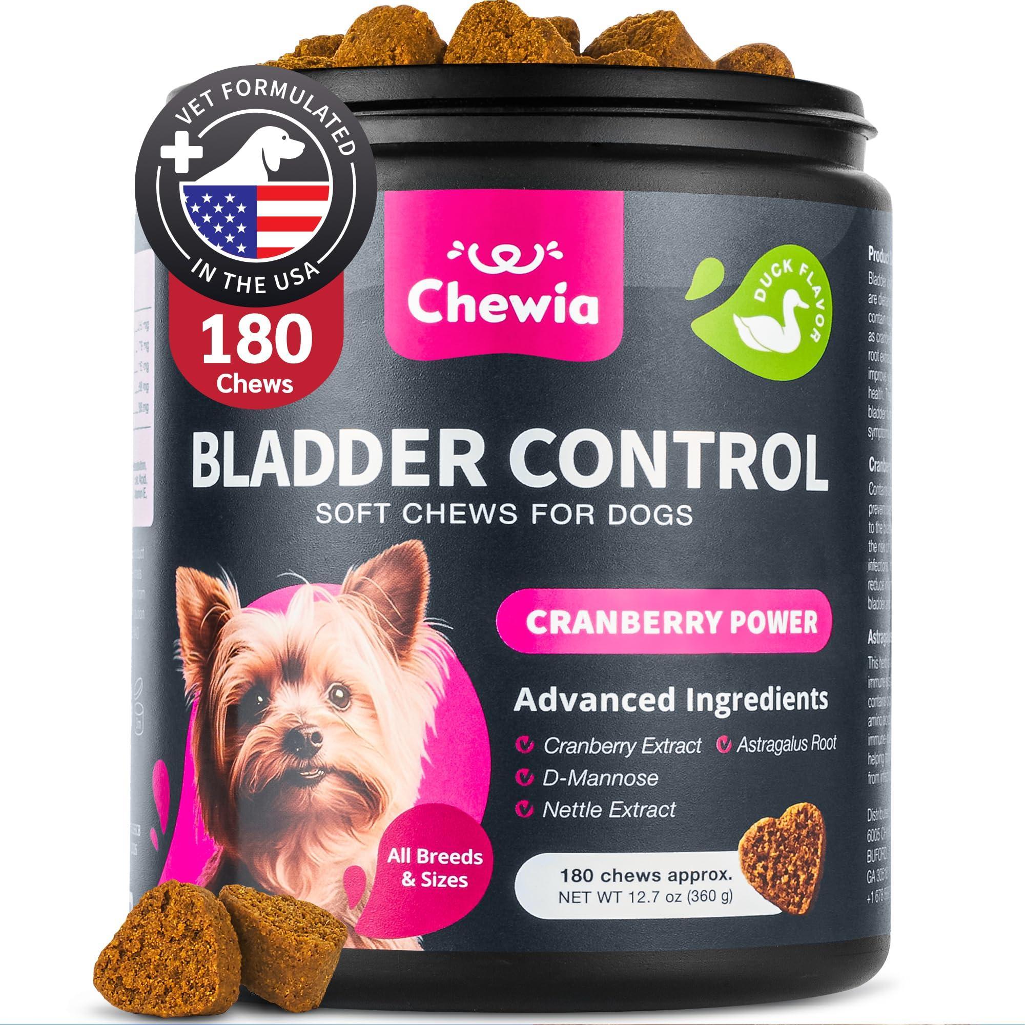 Dog UTI Treatment Cranberry Supplement Bladder &amp; Kidney Health