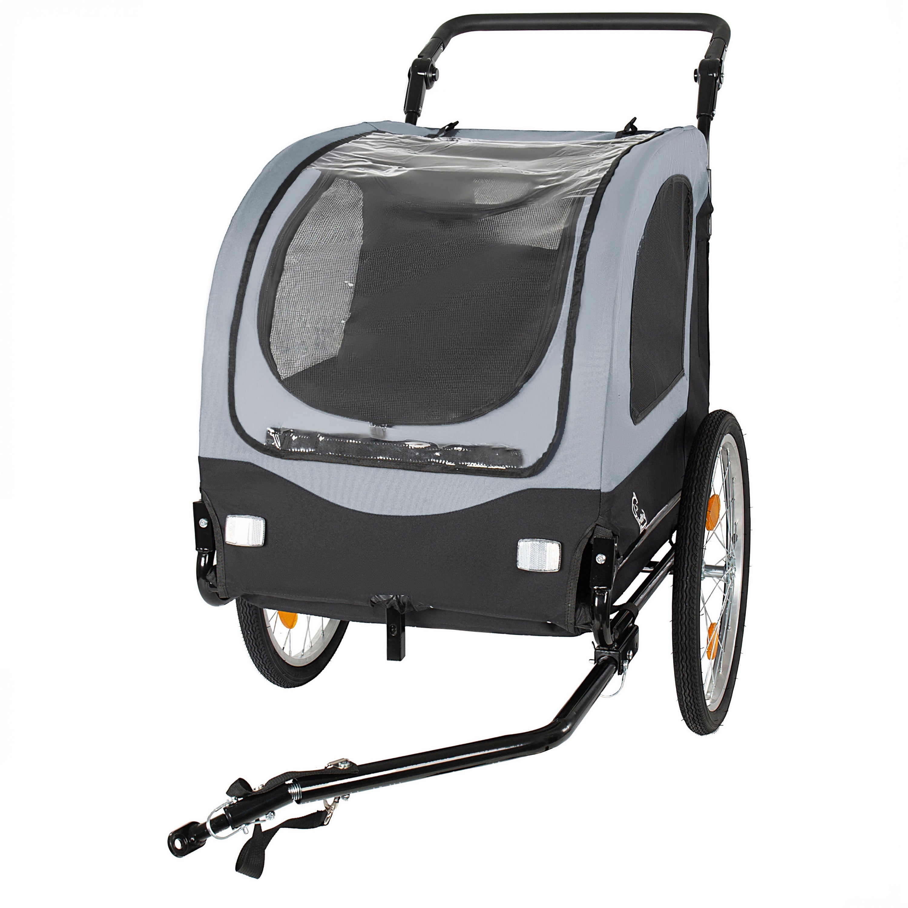2-in-1 Bike Trailer &amp; Pet Stroller for Dogs up to 110lbs