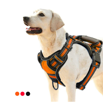 Reflective No-Pull Dog Harness Vest — Single &amp; Set Options