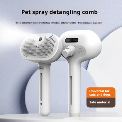 Pet Spray Detangling Comb for Cats &amp; Dogs