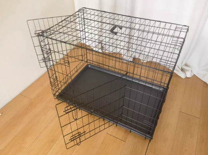 Folding Metal Dog Cage