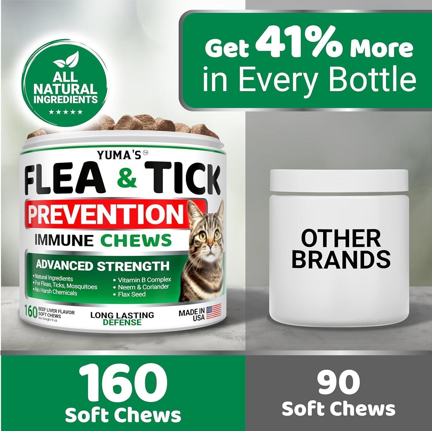 Flea &amp; Tick Chews for Cats