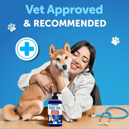 Omega-3 Fish Oil for Dogs 16 fl oz Skin &amp; Coat Support