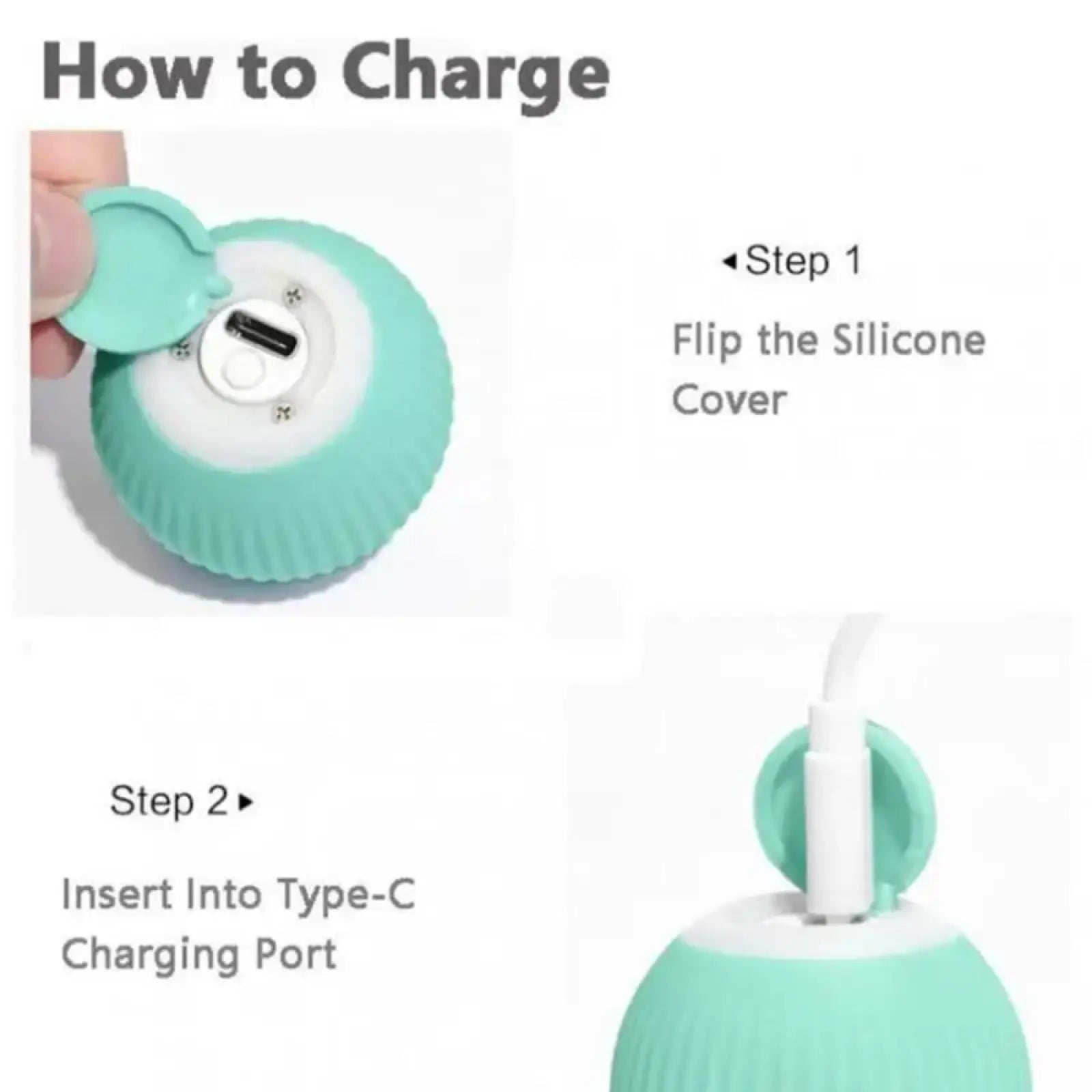 Electric Dog Cat Ball Toy Interactive Rolling Pet Ball