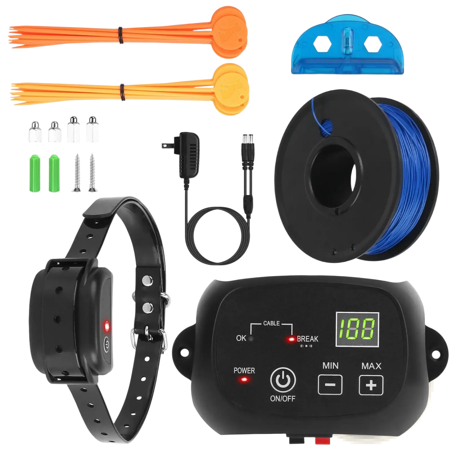 Electric Dog Fence System Ipx7 Waterproof Pet Containment