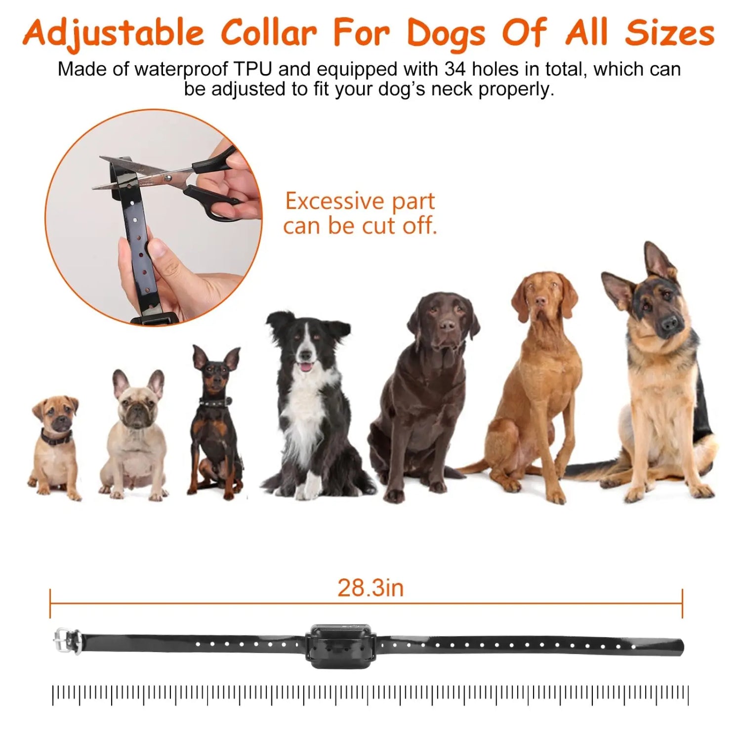 Electric Dog Fence System Ipx7 Waterproof Pet Containment