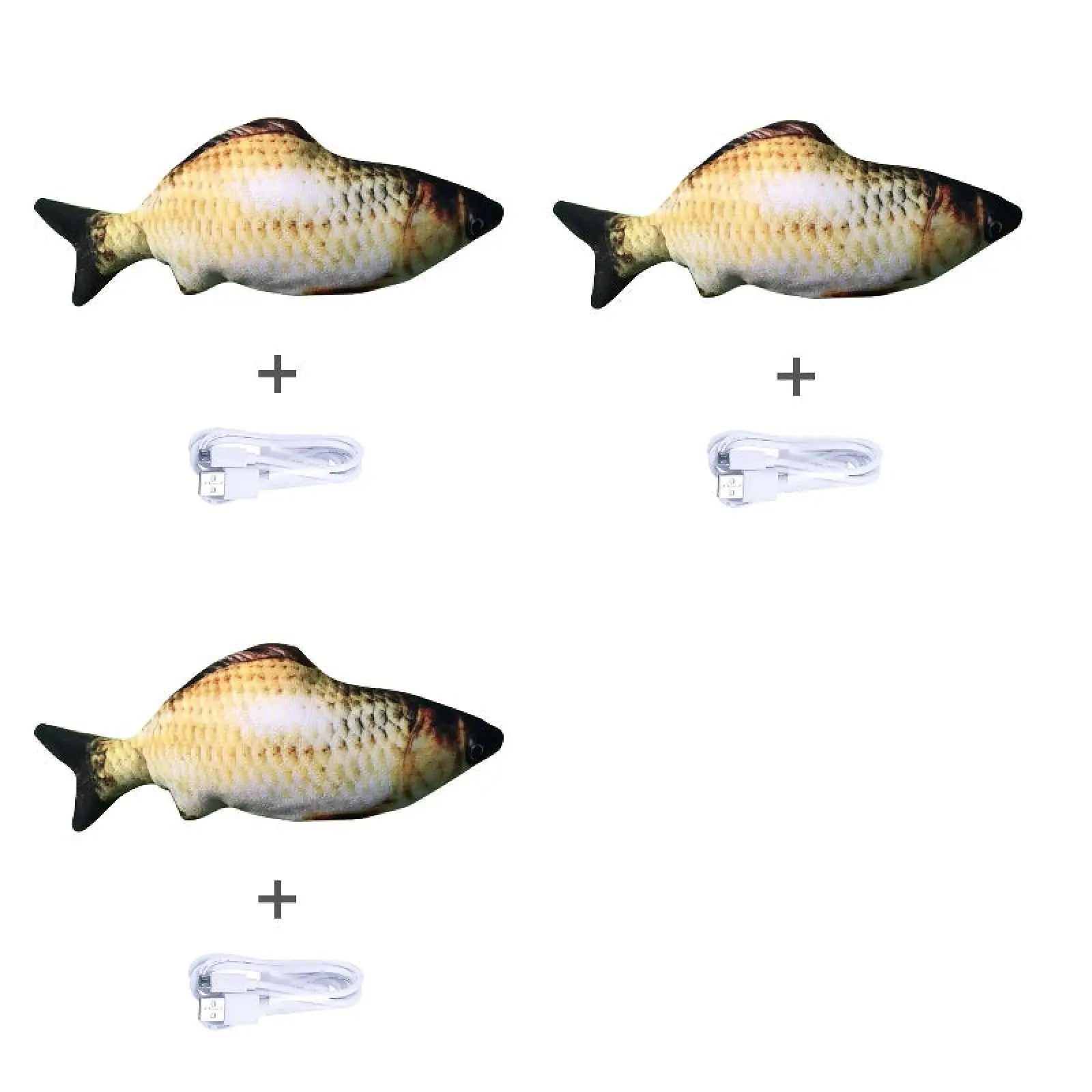 Electric Jumping Fish Cat Toy no Catnip Version