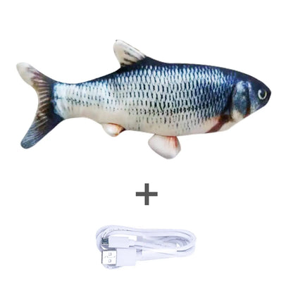 Electric Jumping Fish Cat Toy no Catnip Version