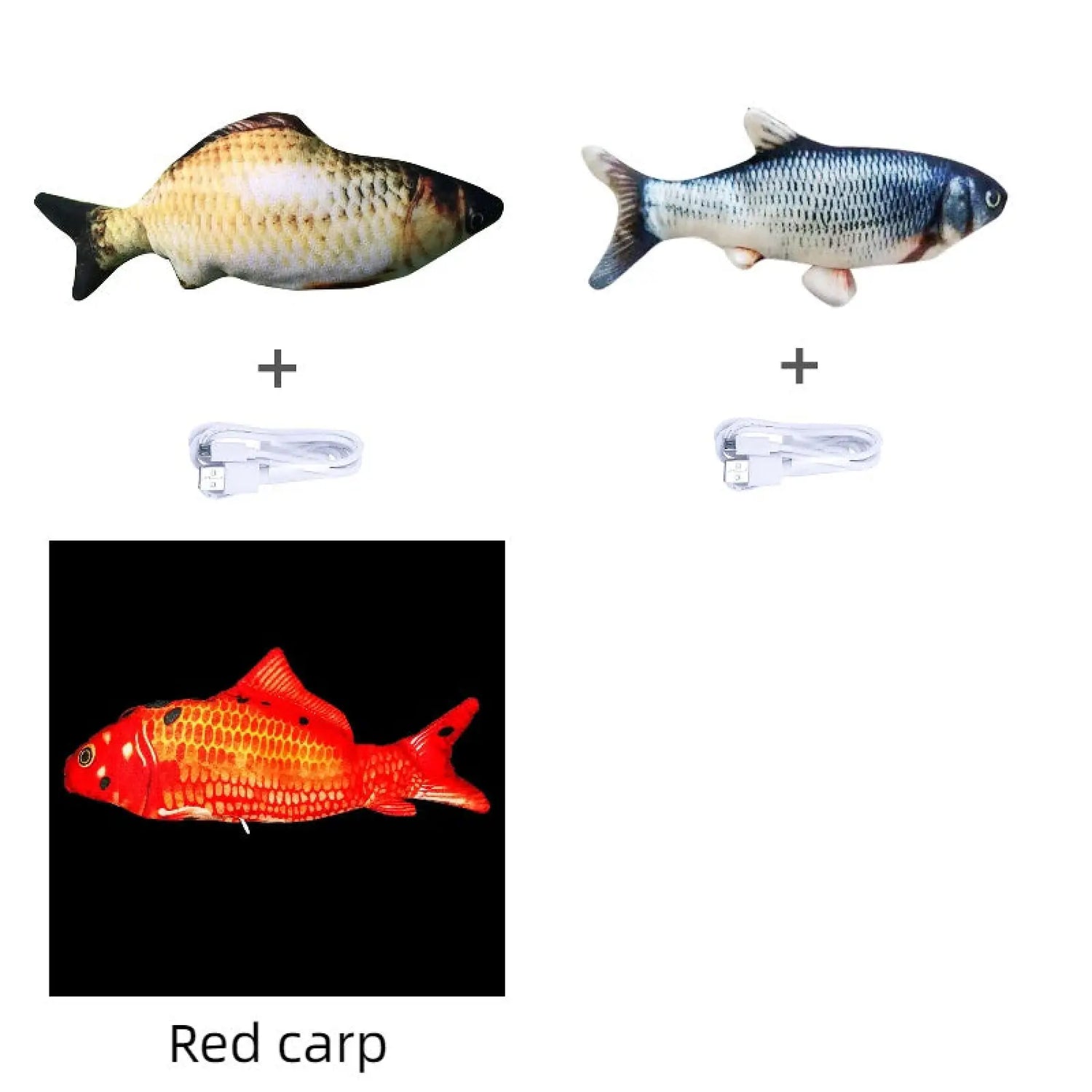 Electric Jumping Fish Cat Toy no Catnip Version