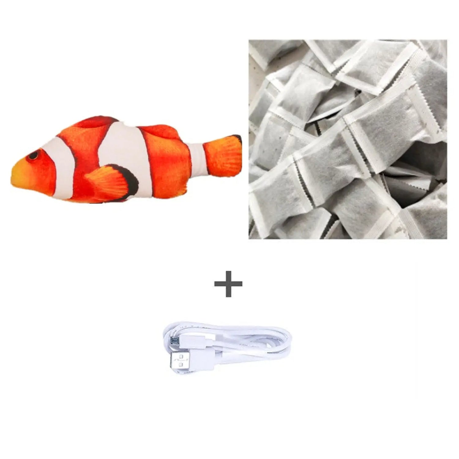 Electric Jumping Fish Cat Toy no Catnip Version