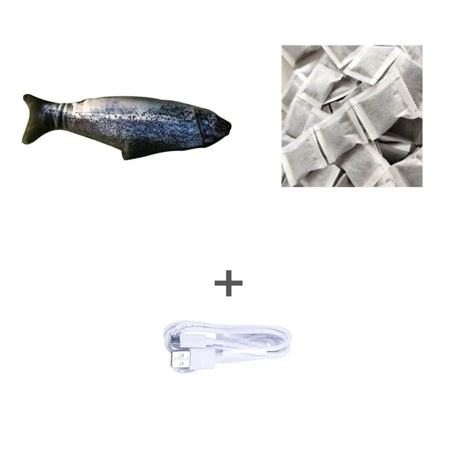 Electric Jumping Fish Cat Toy no Catnip Version