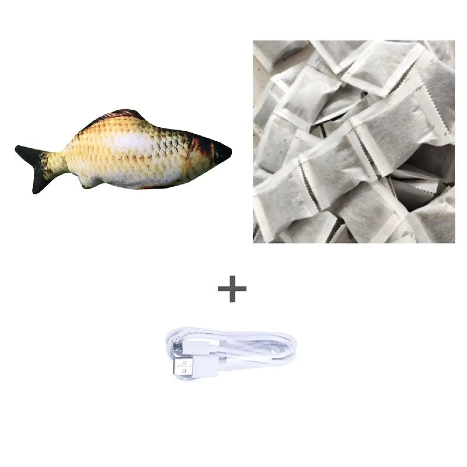 Electric Jumping Fish Cat Toy no Catnip Version