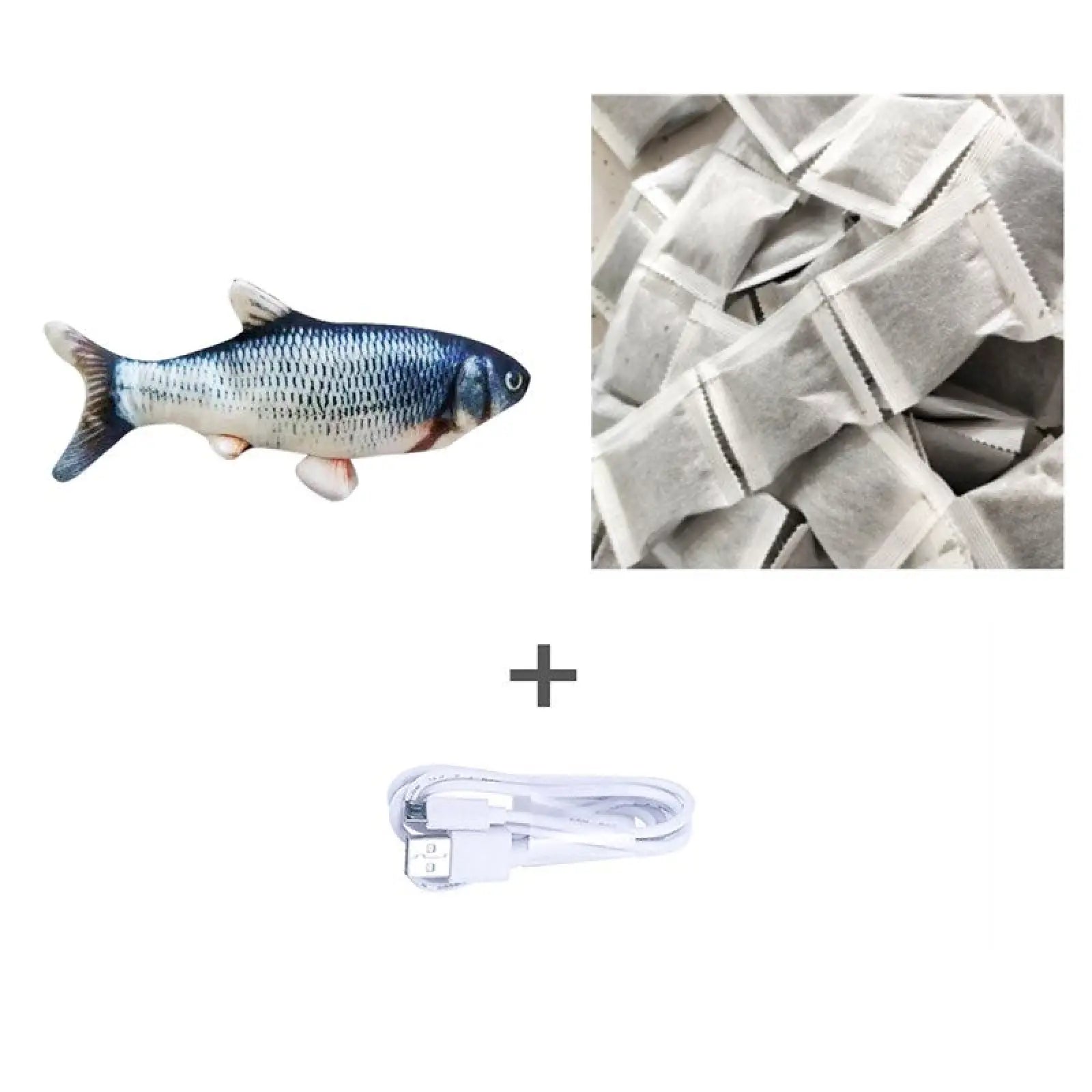 Electric Jumping Fish Cat Toy no Catnip Version
