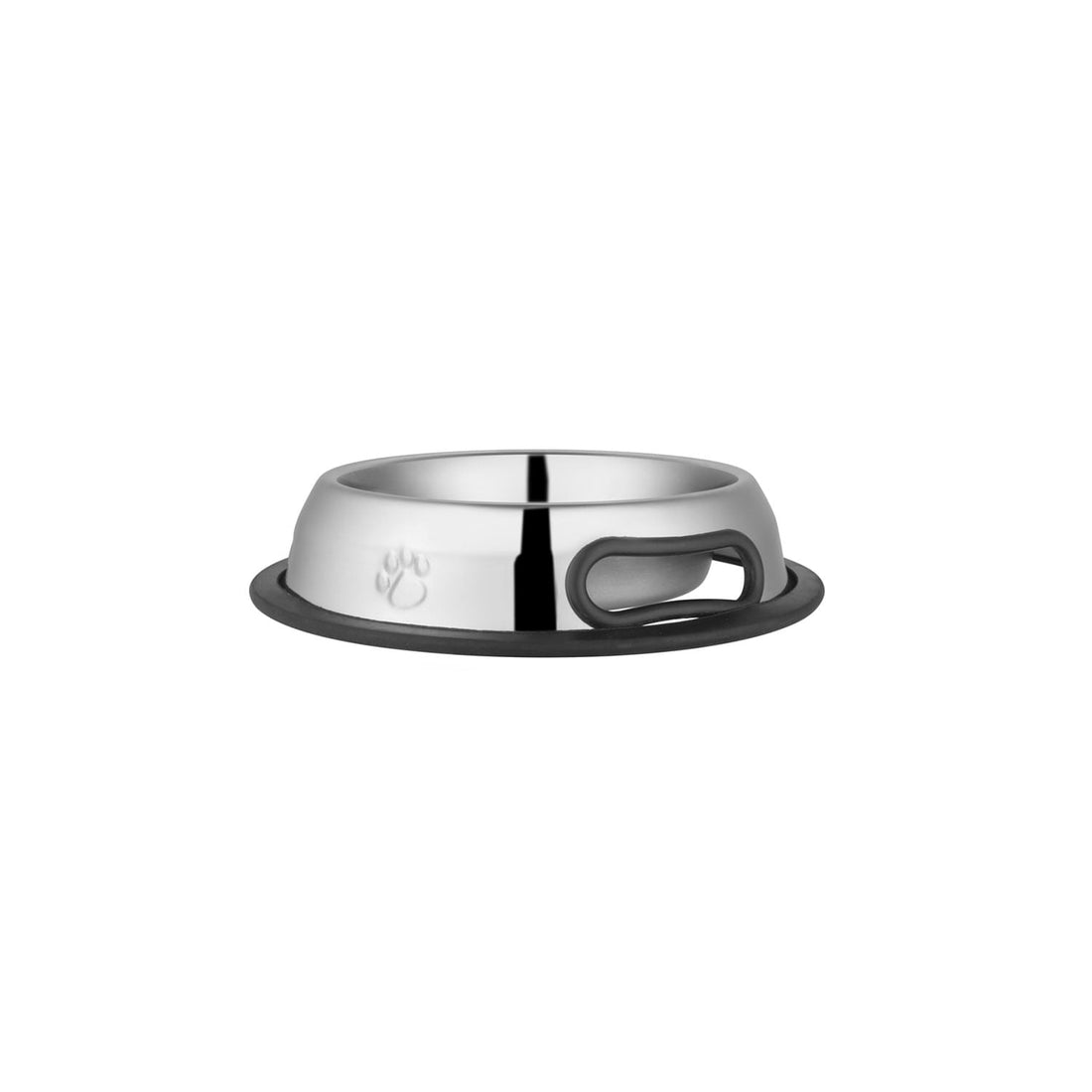 Jeffers Pet Embossed No-Tip Anti-Skid Stainless Steel Pet Bowls for Dogs, Cats, Puppies, Kittens – Rubber Base, Food &amp; Water Feeding Dish for Home, Travel, Camping, Kennel