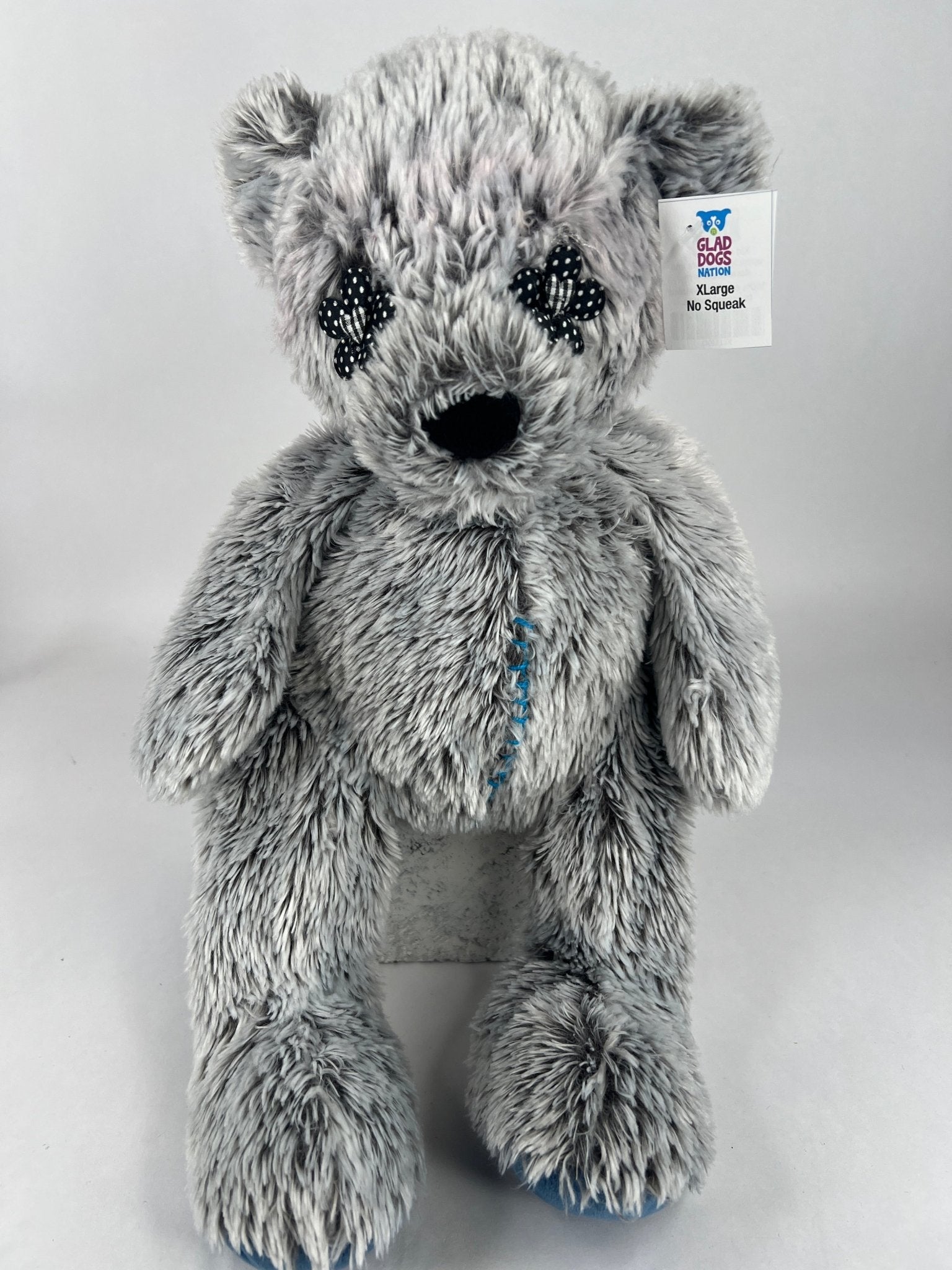 Extra Large / XL Stuffed &amp; NO SQUEAK Squeakerless Quiet Zone Dog Toys: 15"-20"