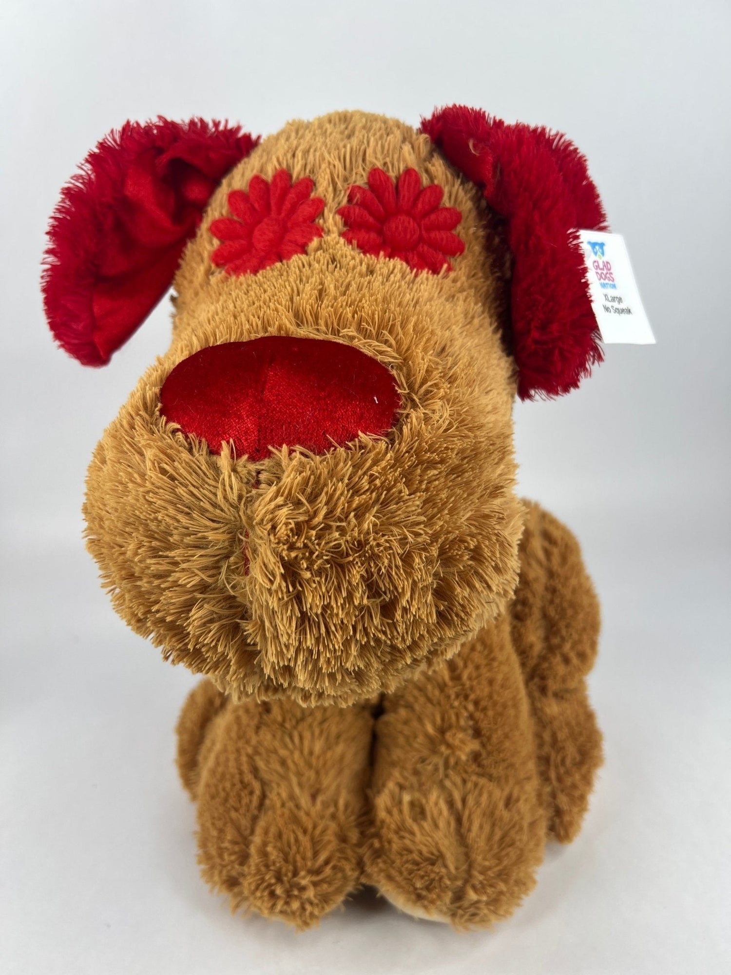 Extra Large / XL Stuffed &amp; NO SQUEAK Squeakerless Quiet Zone Dog Toys: 15"-20"