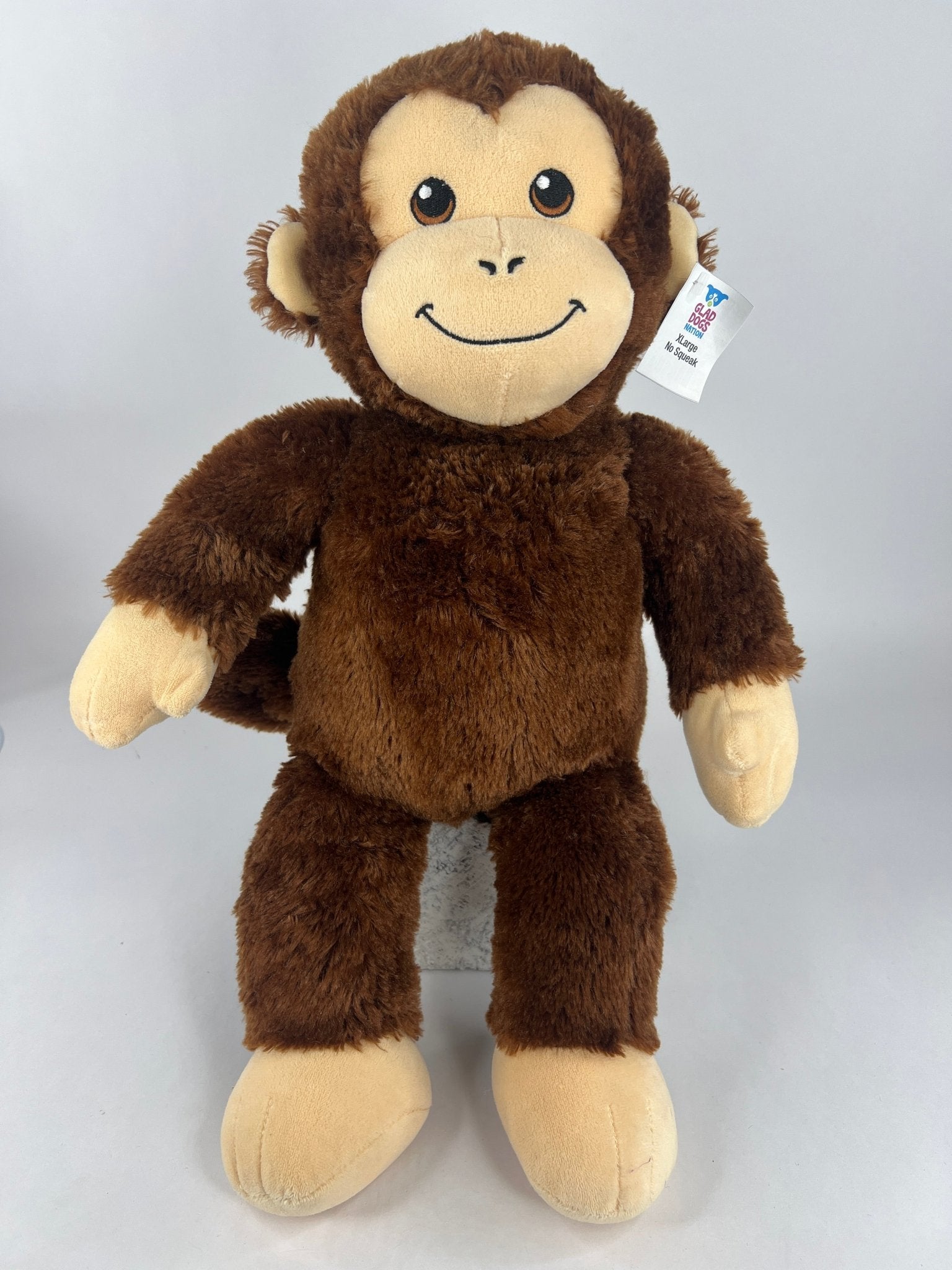Extra Large / XL Stuffed &amp; NO SQUEAK Squeakerless Quiet Zone Dog Toys: 15"-20"