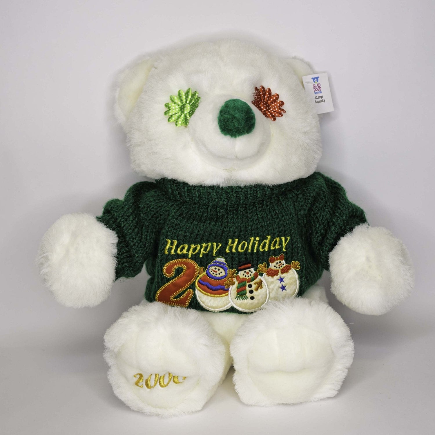 25% OFF! Extra Large /XL Stuffed &amp; SQUEAKY Plush Holiday Dog Toys