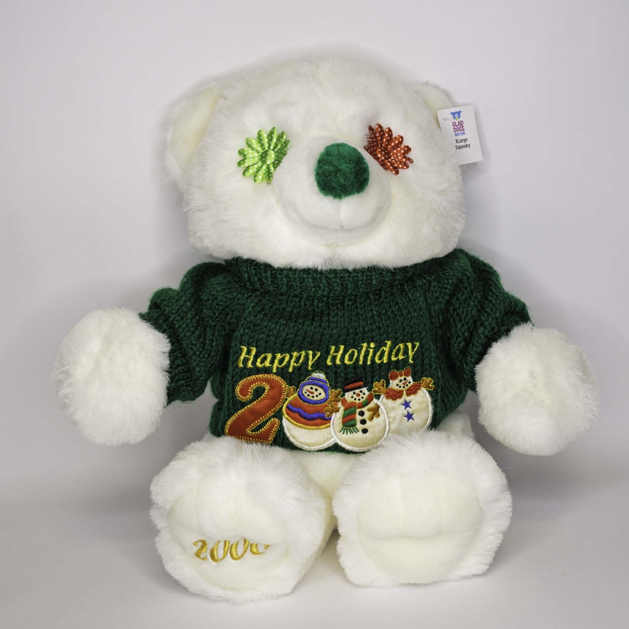 25% OFF! Extra Large /XL Stuffed &amp; SQUEAKY Plush Holiday Dog Toys
