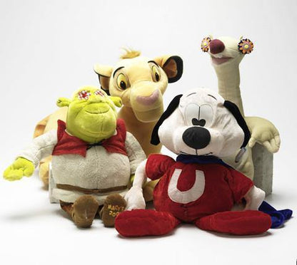 Extra Large / XLarge Toon Town Famous Character Stuffed Dog Toys: 15"-20" Squeak &amp; NO Squeak