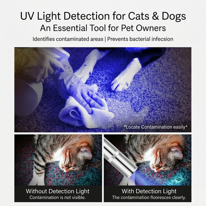 3-in-1 Laser Pet Toy &amp; UV Flashlight Pen
