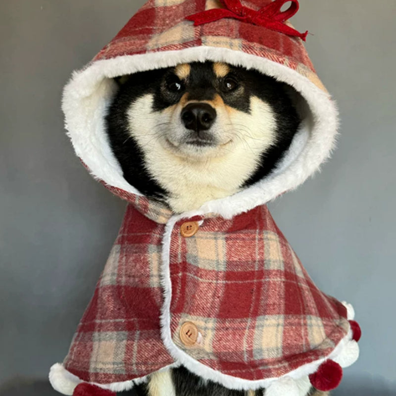 Large Dog Winter Fleece-lined Cotton Coat