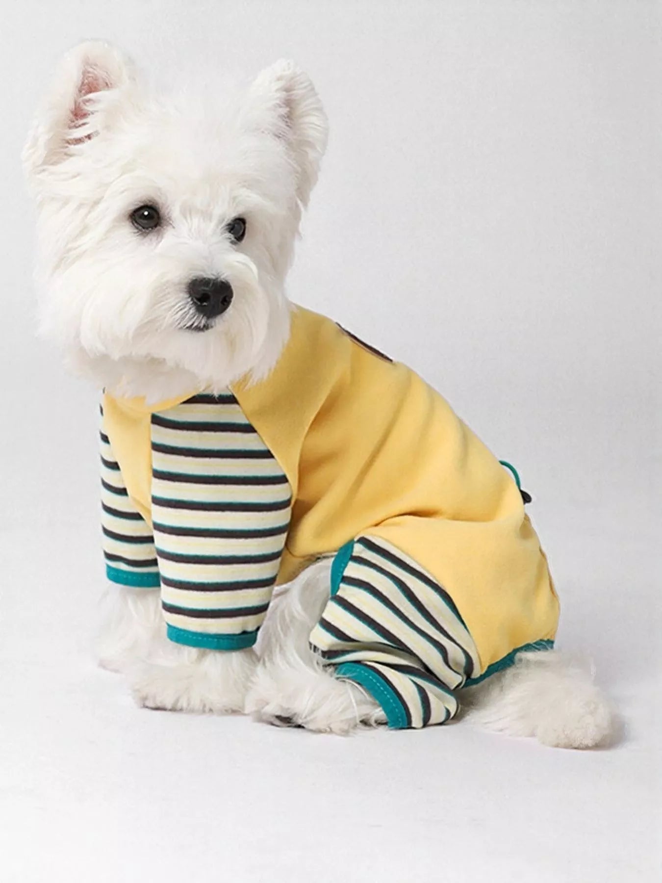 Striped Comfortable Pet Jumpsuit