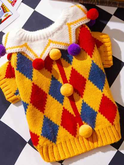 Warm Knitted Pet Sweater